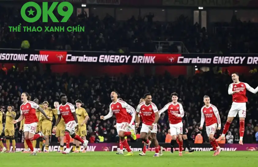 Chiến thắng này đưa Arsenal chạm trán Chelsea ở bán kết, mở ra một cặp đấu được chờ đợi nhất Cup Liên đoàn